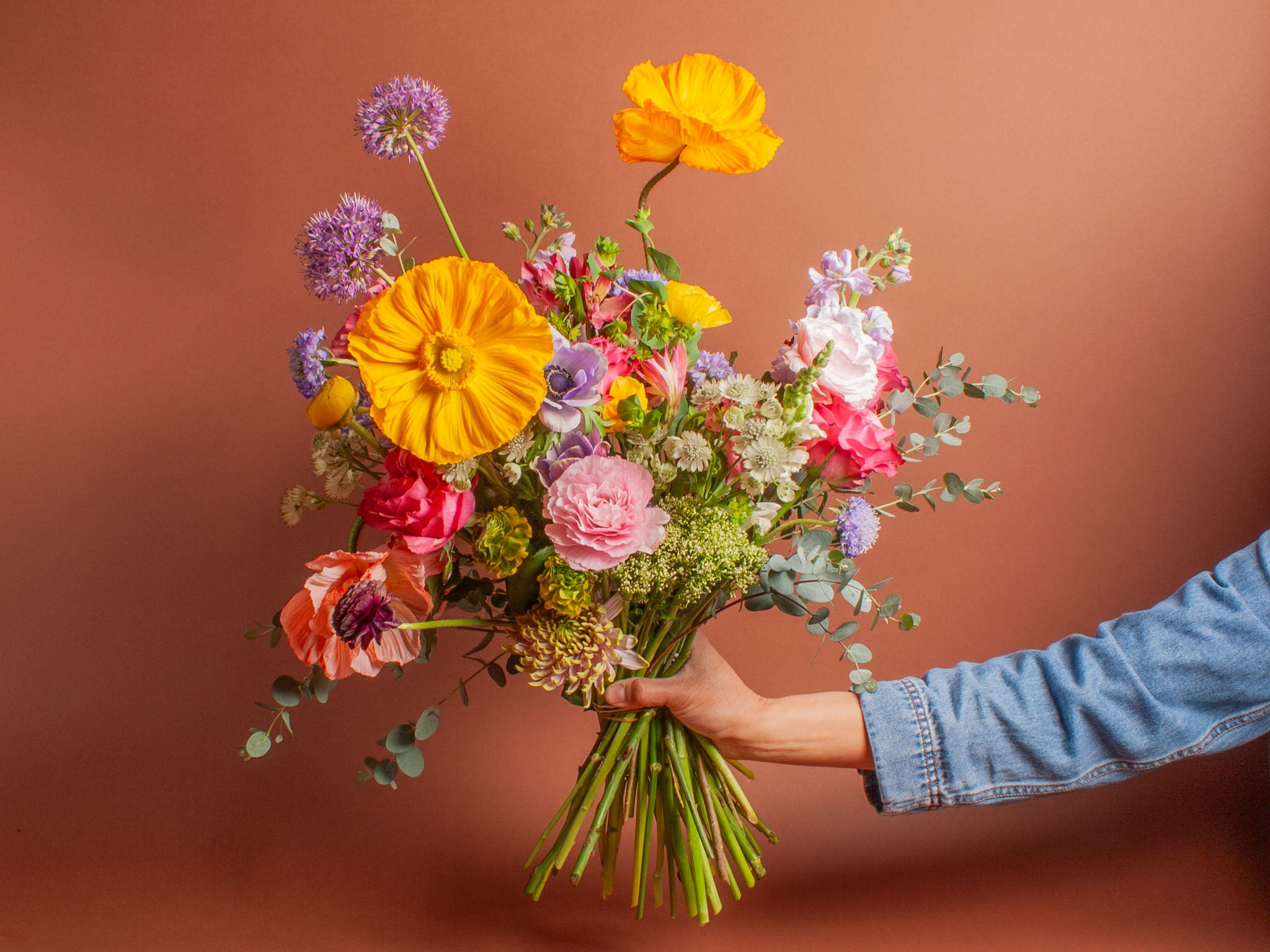 Send a Ton of Love - Fresh Wrapped Bouquet (Quite Large) – Brave