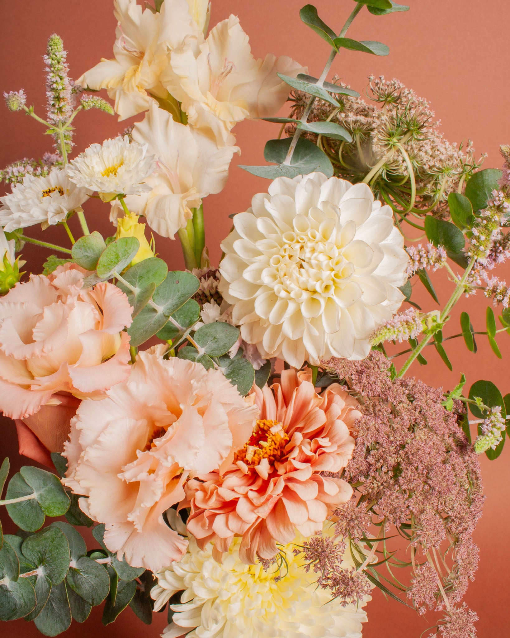 Send Positive Vibes - Fresh Wrapped Bouquet (Medium) – Brave Floral